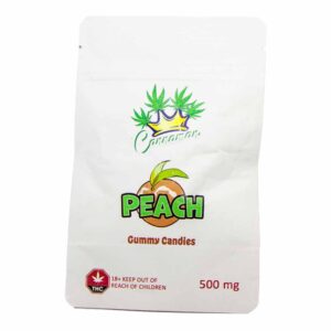 peach gummy candies