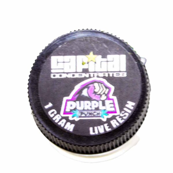 capital concentrates live resin purple punch strain