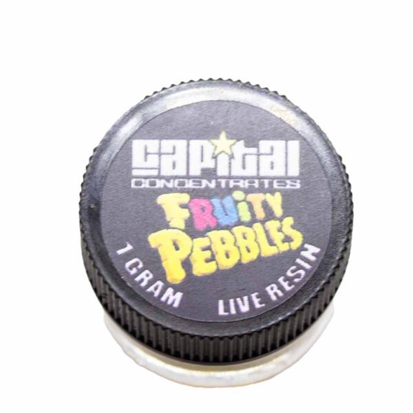 capital concentrates live resin fruity pebbles strain