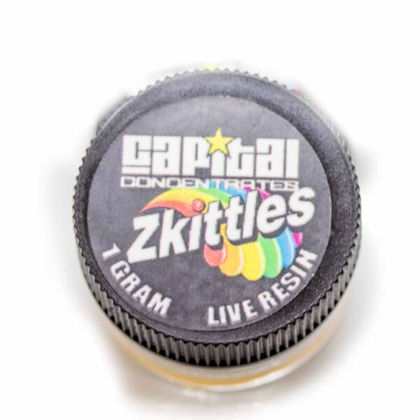 capital concentrates live resin zkittles strain